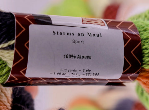 Storms on Maui - Sport - 100% Alpaca