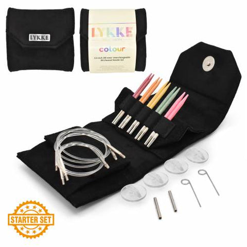 Lykke Color 3.5" Interchangeable Needle Starter Set