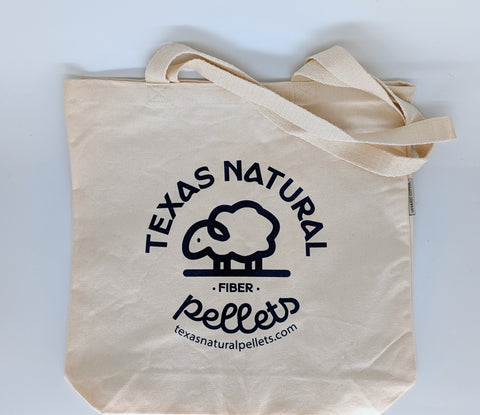 Texas Natural Pellets - Cotton Tote Bag