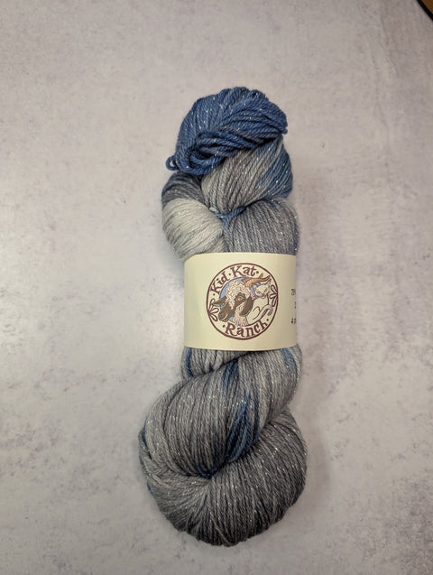 Dusky Sky - Hand Painted Yarn - Fingering