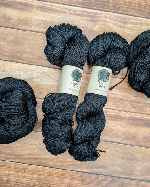 Raven's Wing - 100% Bluefaced Leicester - 2 ply-DK-TRS-A047-DK-SK
