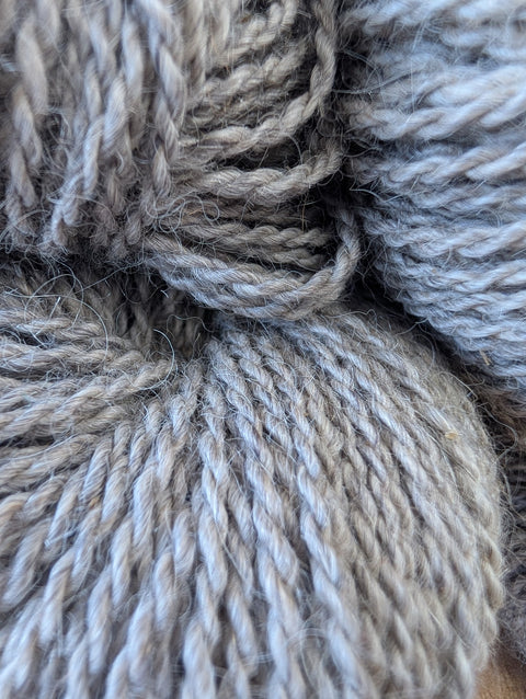 Polished Pewter- Grey Alpaca/Mohair - TRS-A105-SP-SK