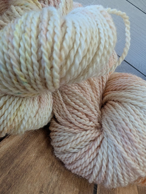 Peach Dahlia - Alpaca/Merino/Nylon - TRS-A113-SP-SK