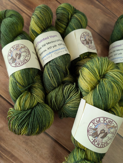 KidKat Ranch - 75% SW Merino / 25% Mulberry Silk - Fingering