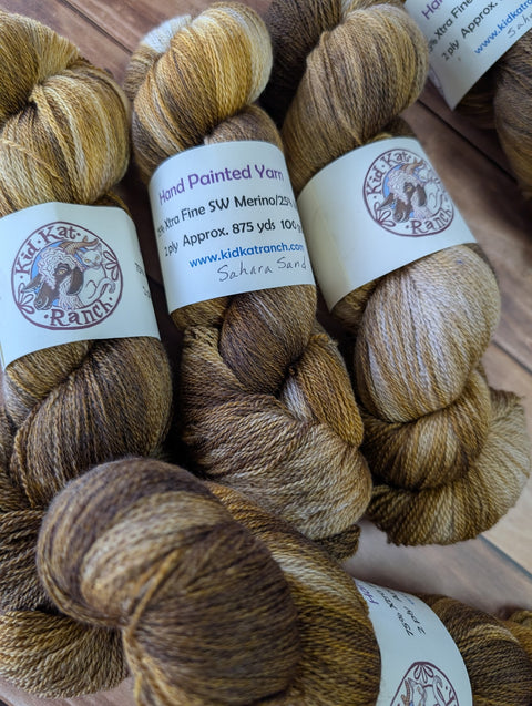 KidKat Ranch - 75% SW Merino / 25% Mulberry Silk - Lace