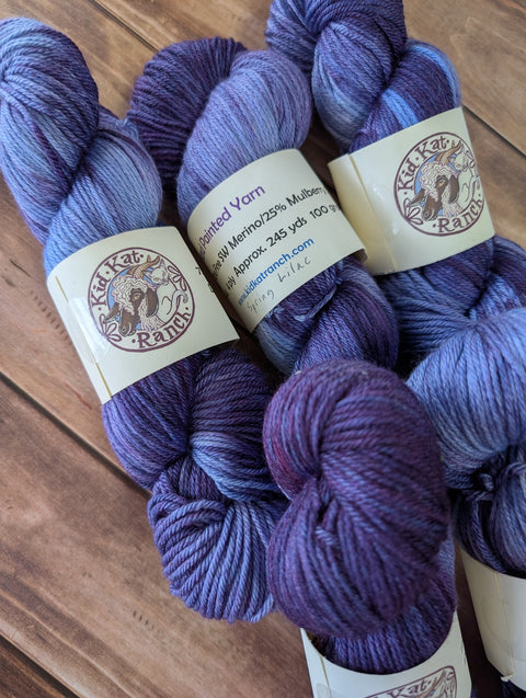 KidKat Ranch - 75% SW Merino / 25% Mulberry Silk DK