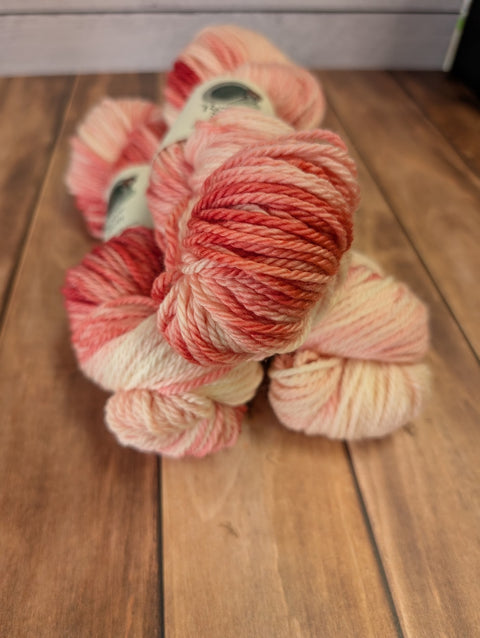 Candy Cane Lane - 100% SW Merino - Aran