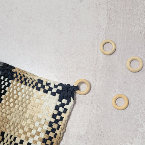 Wooden Potholder Rings