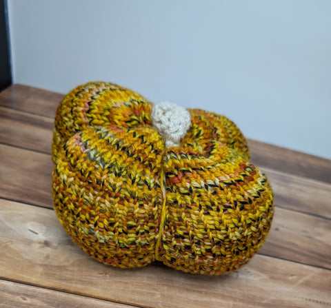 Knitting Machine Pumpkin