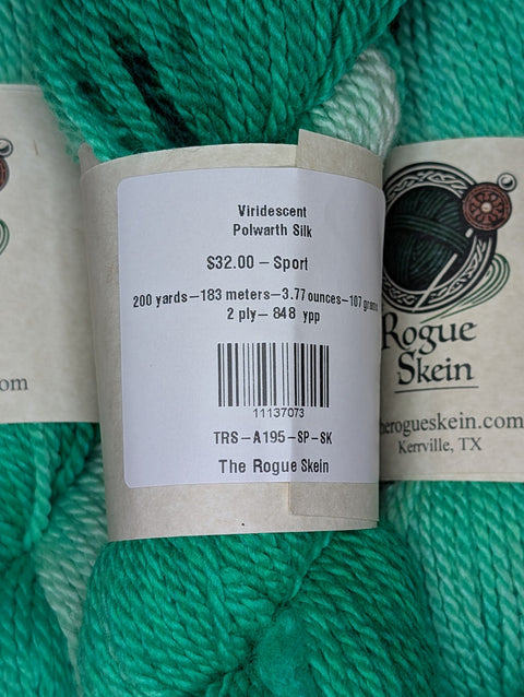 Viridescent - Polwarth Silk - TRS-A195-SP-SK