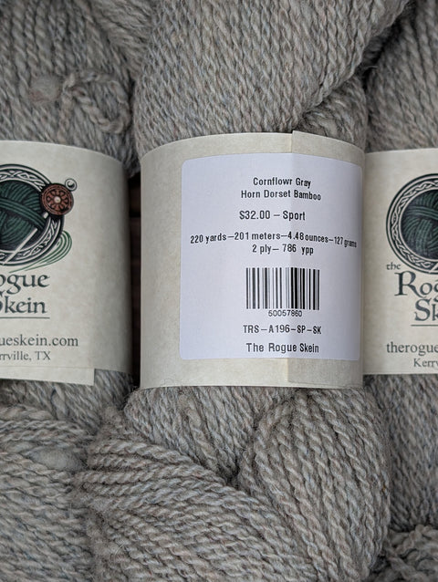 Cornflower Gray - Horn Dorset Bamboo - TRS-A196-SP-SK