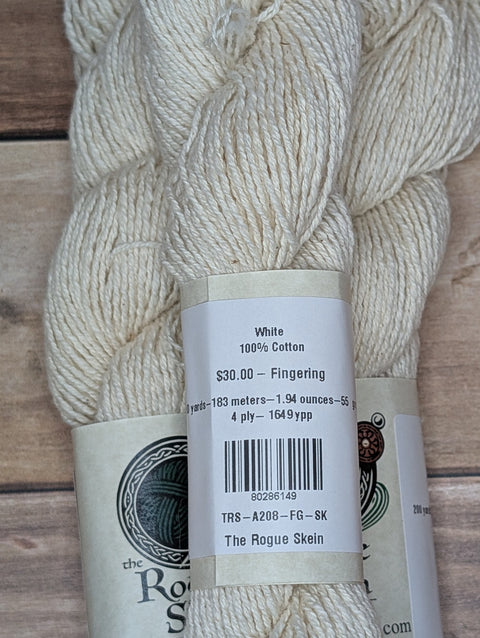 White - Cotton - White - TRS-A208-FG-SK