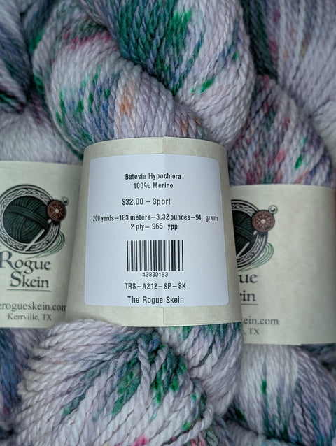 Batesia Hypochlora - 100% Merino - TRS-A212-SP-SK