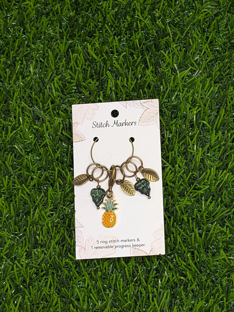 Sumer fruits Stitch markers