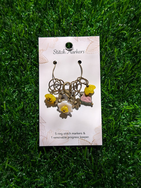 April Showers Stitch Marker Set