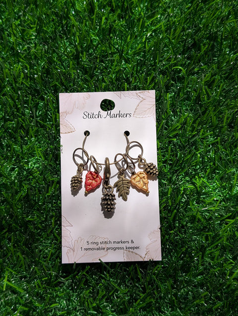 Autumn Harvest Stitch Marker Sets