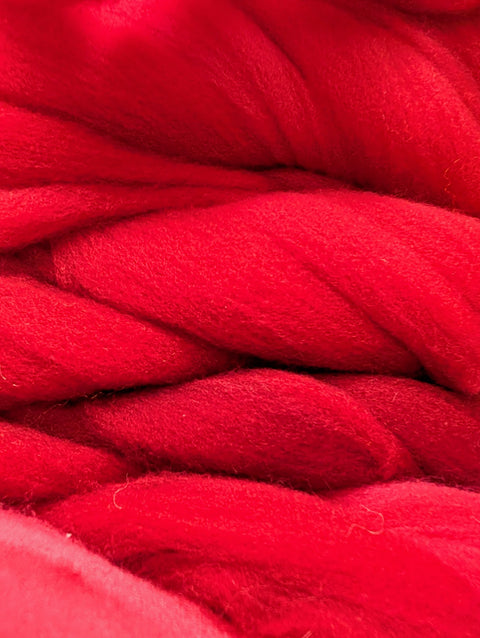 Roving - Cherry Red