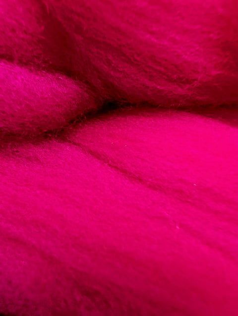 Roving - Pomegranate
