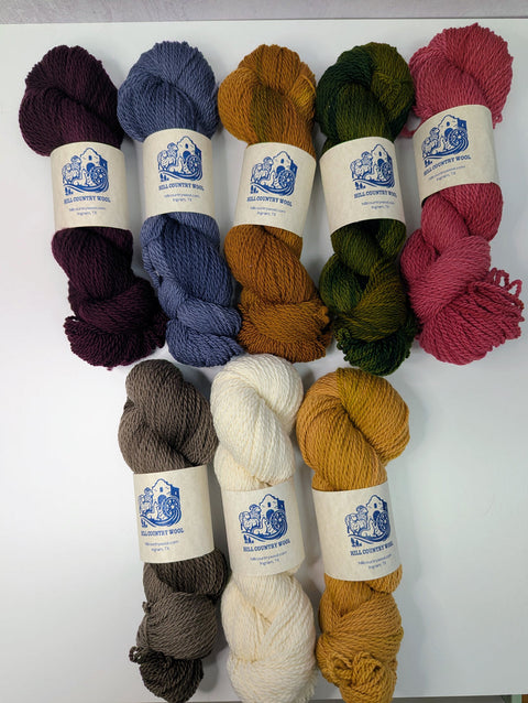 Hill Country Wool - Worsted - Merino