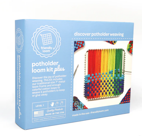 Friendly Loom  7" Potholder Loom Plus