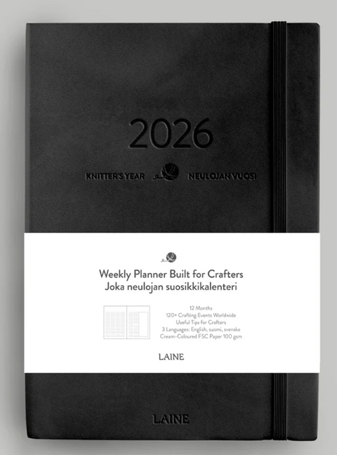 Knitter's Year 2026 Weekly Planner