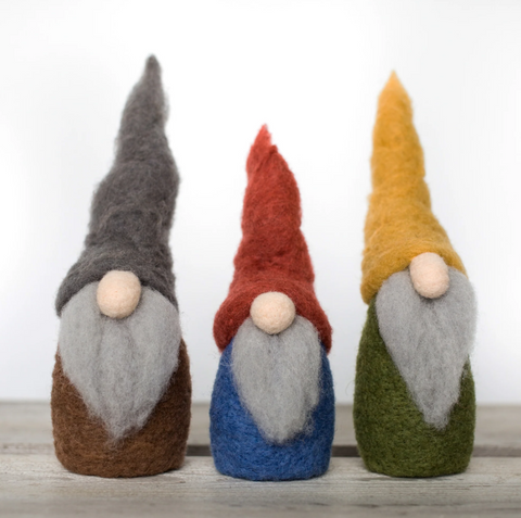 Gnomes Needle Felting Kit