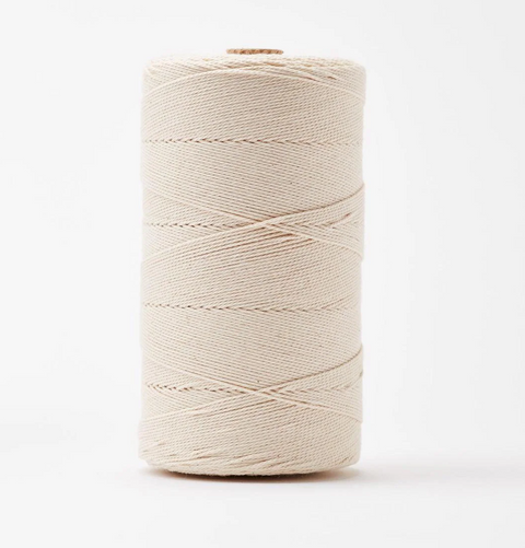 Cotton Seine twine # 6 warp weaving yarn for rugs and tapestries