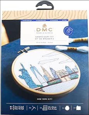 New York city Embroidery kit