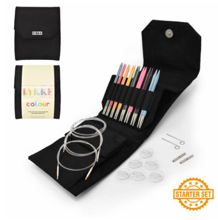 Lykke Color 5" Interchangeable Starter Needle Set