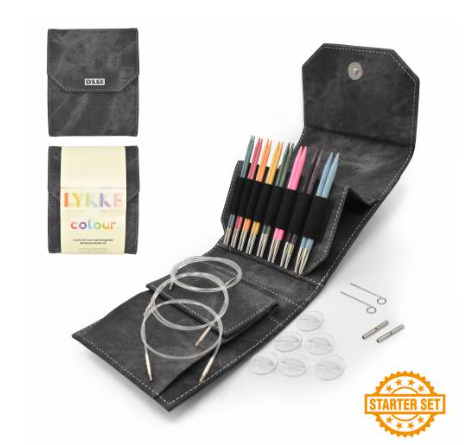 Lykke Color 5" Interchangeable Starter Needle Set
