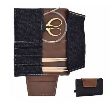 Lykke Weekender Small Leather Travel Needle Case