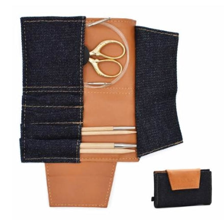 Lykke Weekender Small Leather Travel Needle Case