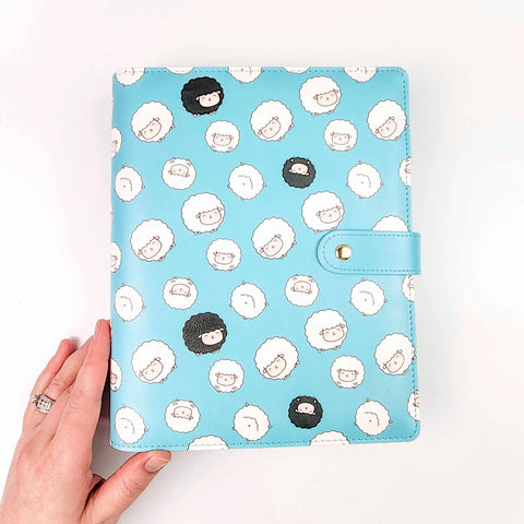 Twice Sheared Sheep Chubby Sheep Project Journal Planner for Knitters & Crocheters