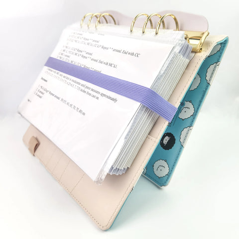 Twice Sheared Sheep Chubby Sheep Project Journal Planner for Knitters & Crocheters