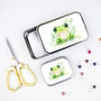 Frog Stitch Marker Tin