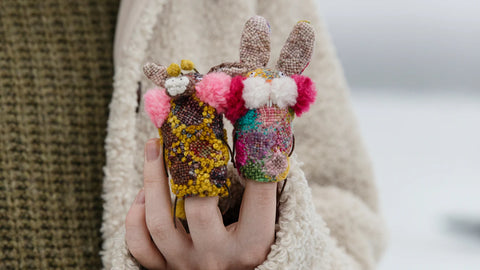 Tiny Friends - A guide to Mosaic Embroidery