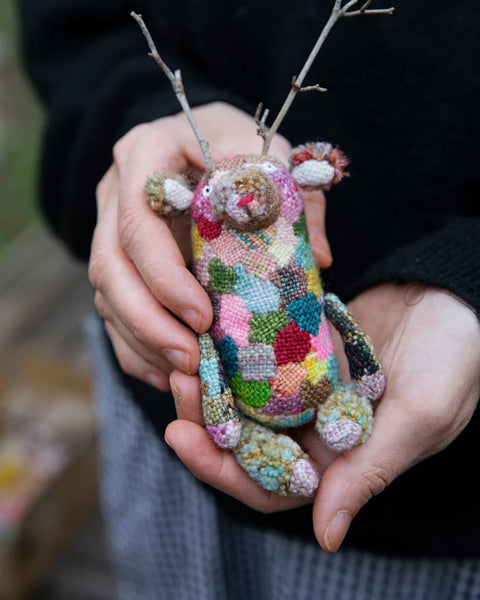Tiny Friends - A guide to Mosaic Embroidery