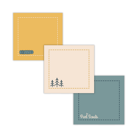The Purl Scouts Sticky Note Set