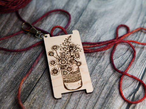 Flowers in Jar Spinners Control Tool , Wraps Per Inch