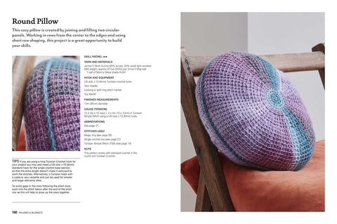 Tunisian Crochet for Beginners: 30 easy projects to make by Laura Strutt