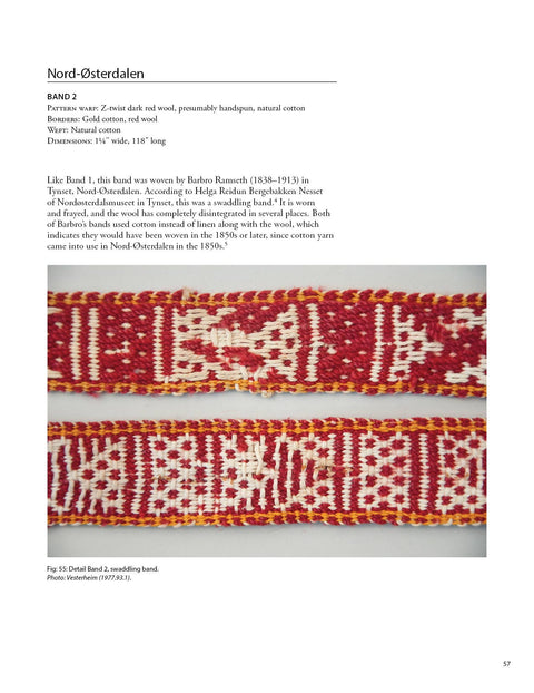 Norwegian Pick-Up Bandweaving