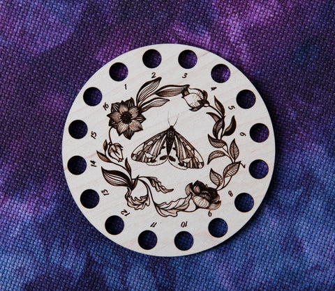 Maple Wood Embroidery Floss Thread Storage Holder*