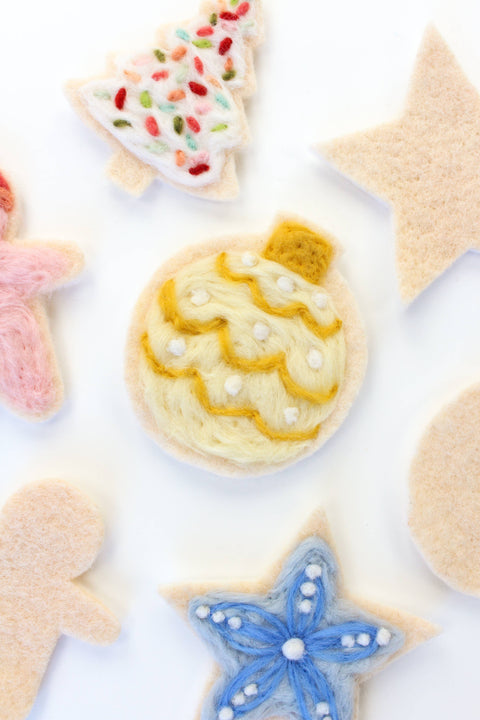 Sugar Cookie Felting Craft Kit