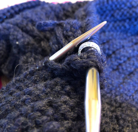 Sparkle Rings  - Stitch Markers (set of 12)