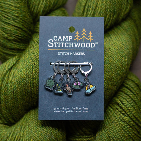 Marshlands Stitch Marker Set