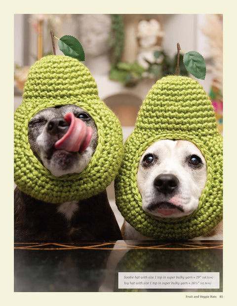 Sookie and Ivy Crochet Cute Dog Hats - Stitch For Your Dog!