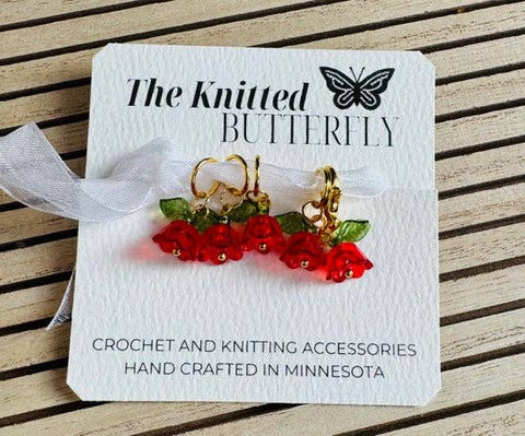 Dainty Little Tulips-Red