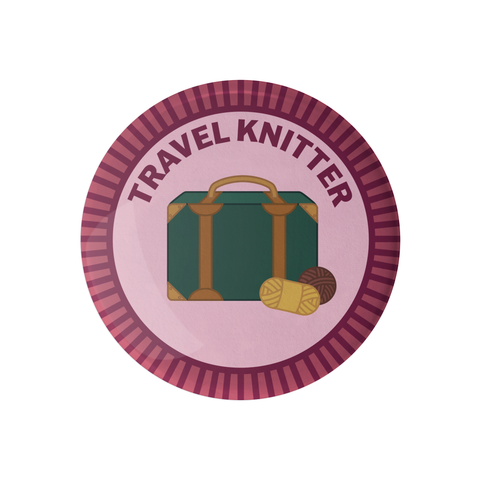 Travel Knitter Merit Badge