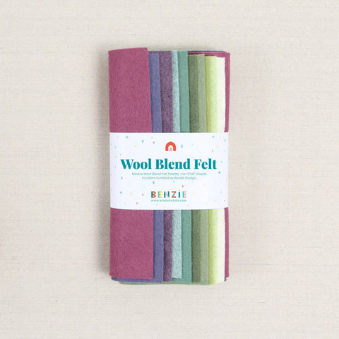 Wool Felt Sheets, Succulents