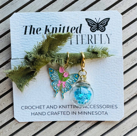 Beautiful Butterfly Teal/Aqua